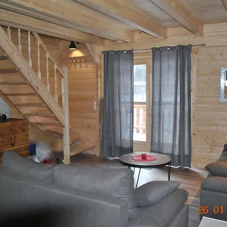 Enchanteur A Avec Vue Panoramique Et Jacuzzi Chalet